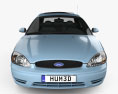 Ford Taurus 2007 3D模型 正面图