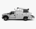 Ford F-550 Service Truck 2015 3d model side view