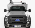 Ford F-550 Service Truck 2015 3d model front view