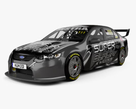 Ford Falcon (FG) V8 Supercars 2017 3D model