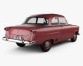 Ford Mainline (70A) Tudor sedan 1952 3D-Modell Rückansicht