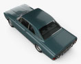 Ford Taunus (P7) 20M Coupe 1968 3d model top view