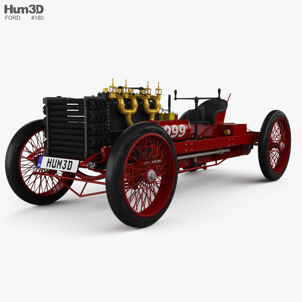 Ford 999 1902 3D model