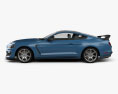 Ford Mustang (Mk6) Shelby GT350R 2019 3D模型 侧视图