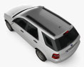 Ford Territory (SY) 2009 Modello 3D vista dall'alto