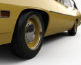 Ford Torino 500 스테이션 왜건 1971 3D 모델 