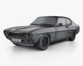 Ford Capri RS 2600 1970 3d model wire render