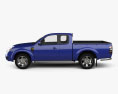 Ford Ranger Extended Cab 2011 3d model side view