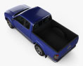 Ford Ranger Extended Cab 2011 3d model top view