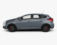 Ford Focus ST 2018 3d model side view