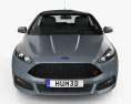 Ford Focus ST 2018 3d model front view