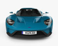 Ford GT Concept 2017 3d model front view