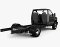 Ford E-450 Cutaway 2015 3d model back view