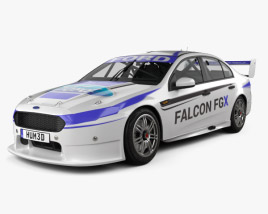 Ford Falcon (FG) V8 Supercars 2018 3D модель