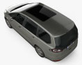 Ford Galaxy 2018 3d model top view
