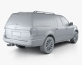 Ford Expedition EL Platinum 2018 3d model