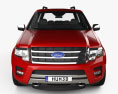 Ford Expedition Platinum 2018 3d model front view