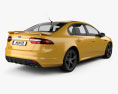 Ford Falcon (FG) XR8 2018 3d model back view