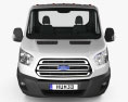Ford Transit Cab Chassis 2017 3d model front view