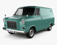 Ford Transit Kastenwagen 1965 3D-Modell