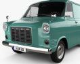 Ford Transit Kastenwagen 1965 3D-Modell