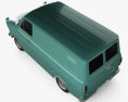 Ford Transit Kastenwagen 1965 3D-Modell Draufsicht