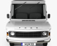 Ford A-Series Panel Van 1973 3D 모델  front view