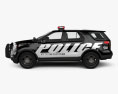 Ford Explorer Police Interceptor Utility 2015 3d model side view