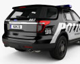 Ford Explorer Police Interceptor Utility 2015 3d model