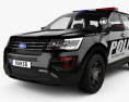 Ford Explorer Police Interceptor Utility 2019 3d model