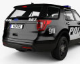 Ford Explorer Police Interceptor Utility 2019 3d model