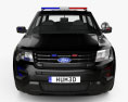 Ford Explorer Police Interceptor Utility 2019 3d model front view
