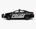 Ford Taurus Polícia Interceptor sedan 2013 Modelo 3d vista lateral
