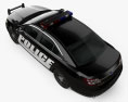 Ford Taurus Police Interceptor sedan 2016 Modèle 3d vue du dessus