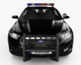 Ford Taurus Policía Interceptor Sedán 2013 Modelo 3D vista frontal