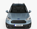 Ford Transit Courier 2018 3d model front view