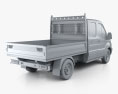 Ford Transit Double Cab Dropside 2017 3d model