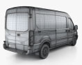 Ford Transit Microbús 2017 Modelo 3D