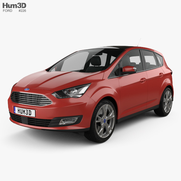 Ford C-Max 2018 3D 모델 