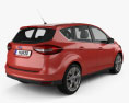 Ford C-Max 2018 3d model back view