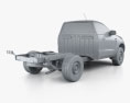 Ford Ranger Single Cab Chassis XL 2018 3d model