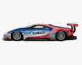 Ford GT Le Mans Гоночний автомобіль 2016 3D модель side view