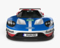 Ford GT Le Mans Voiture de course 2016 Modèle 3d vue frontale