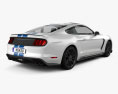 Ford Mustang Shelby GT350 2019 3d model back view