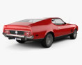 Ford Mustang Mach 1 1971 James Bond 3d model back view