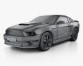 Ford Mustang Roush Stage 3 2016 3d model wire render