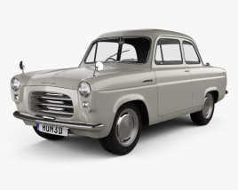 Ford Anglia 100E 1953 3D model