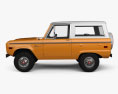 Ford Bronco 1975 3d model side view