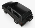 Ford Bronco 1978 3d model top view