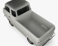 Ford E-Series Econoline Pickup 1963 3d model top view